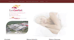 Desktop Screenshot of euro-comfort.pl